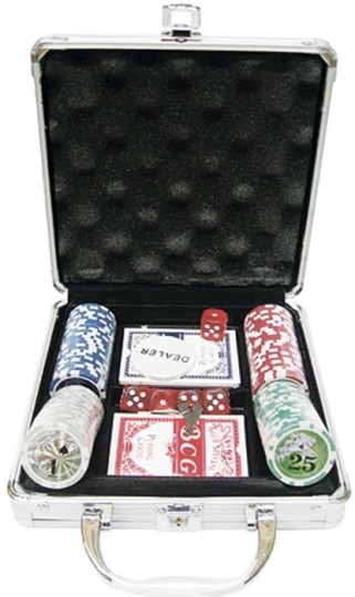 Набор для покера Royal Flush 100 фишек