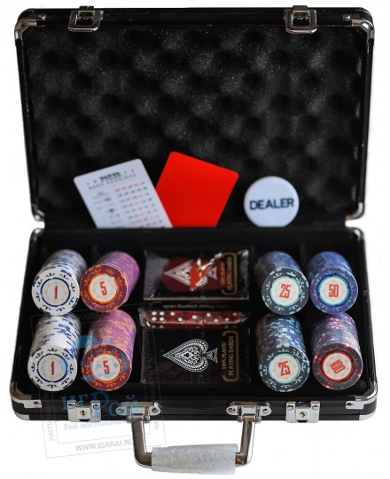 Набор для покера Casino Royale 200 фишек