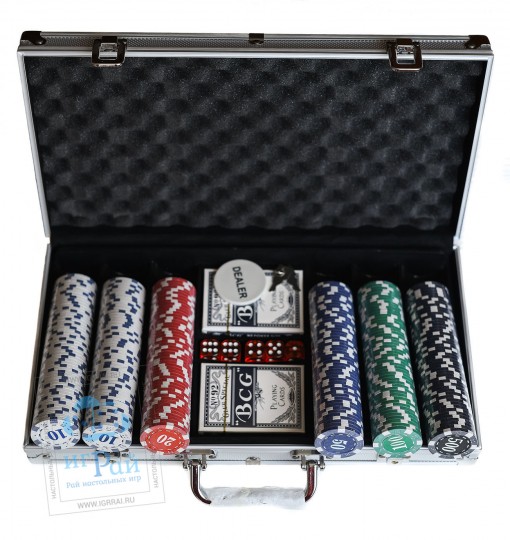 Набор для покера Standard на 300 фишек 