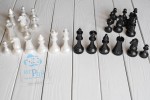 Шахматные фигуры гроссмейстерские пластмассовые