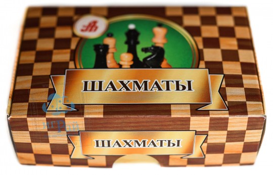 Шахматные фигуры Кировские в картонной упаковке 