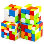 Набор кубиков 2х2, 3х3, 4х4 и 5х5 MoYu MeiLong