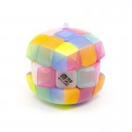 Брелок кубик MoFangGe 3х3 Pillowed Jelly 
