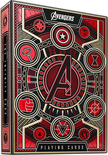 Theory11. Карты Avengers Infinity Saga (красные)