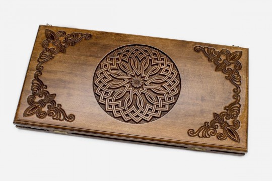 Нарды резные "Классика, узор" 60х60 см