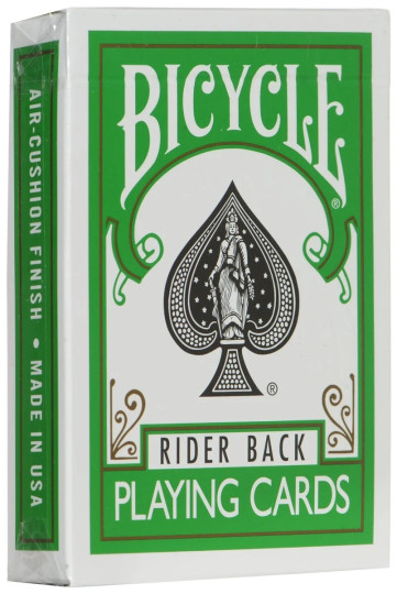 Карты Bicycle Standard (зеленая рубашка)