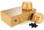 Игра ГО из бамбука: доска 44х47х6,6 см, 2 чаши,360 камней 22 мм из меламина