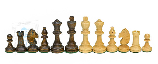 Шахматные фигуры Турнирные №4 в пакете