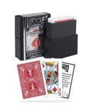 Карты Bicycle Prestige Rider Back Red в Премиум боксе красные