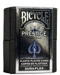 Карты Bicycle Prestige Rider Back Blue в Премиум боксе синие
