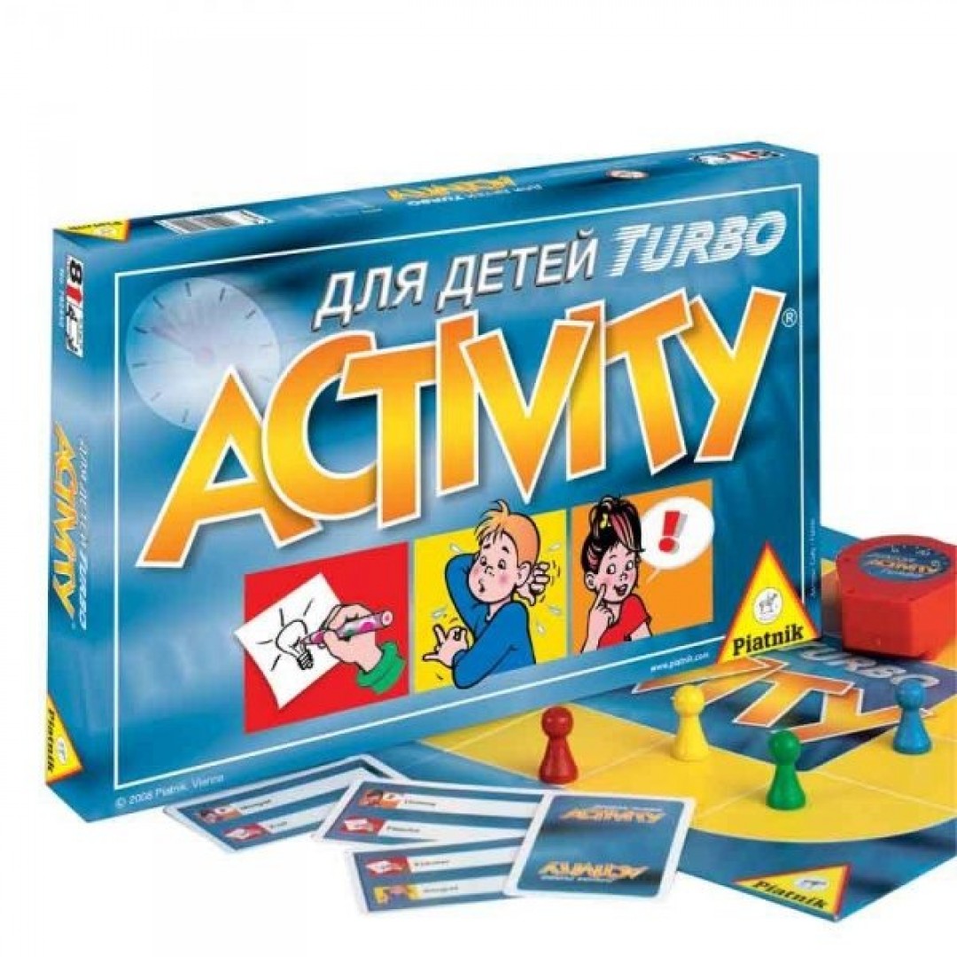 Настольная игра Активити (Activity) Турбо для детей | Красноярск