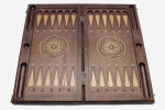Нарды армянские резные Армянский узор Премиум 60х60 Прямые