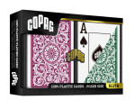 Набор карт Copag Elite Poker Jumbo Бордовые/Зеленые