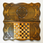 Нарды резные "Узор 10" 50х50, Ереван