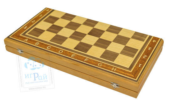 Шахматы, шашки, нарды 3 в 1 Престиж 51х52 см