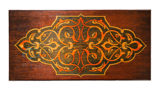 Нарды + шашки Российские средние фотопечать 50х50 см Классический узор