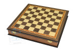 Шахматный ларец Премиум 40х40 см Орех + Ясень