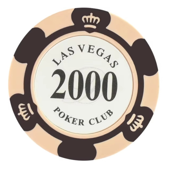 Фишки для покера Las Vegas 2000 (25 шт.) 13,5 гр.