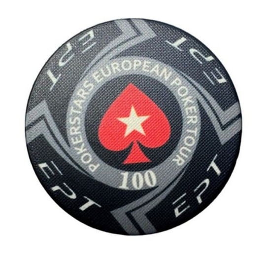Фишки для покера EPT 100% керамика 100 (25 шт.) 10,5 гр.