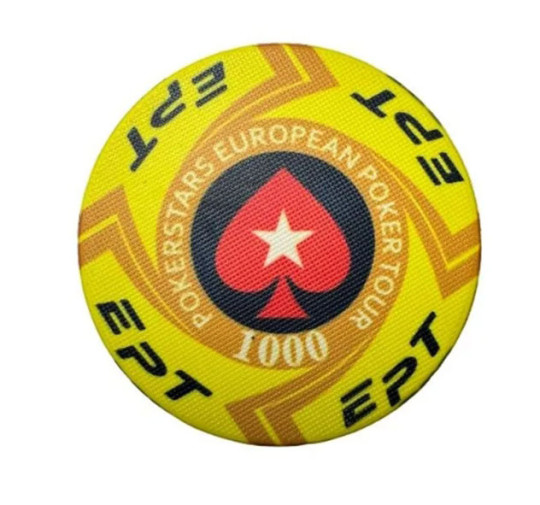 Фишки для покера EPT 100% керамика 1000 (25 шт.) 10,5 гр.