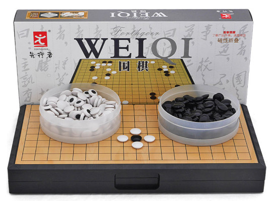 Игра ГО 32х32 см, 19 линий, 360 магнитных камней 15 мм