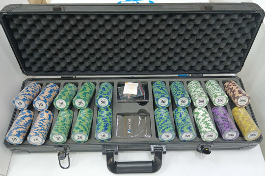 Набор для покера Las Vegas на 500 фишек