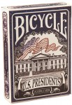 Карты Bicycle US Presidents (синяя рубашка)