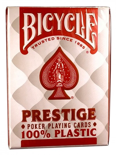 Карты Bicycle Prestige (красная рубашка)